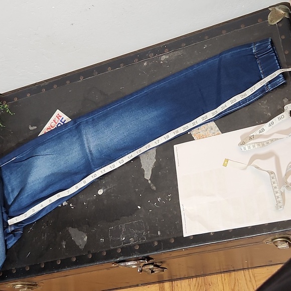 MAVI GOLD  Adriana Sporty Elastic Ankle Sample Jean Jogger 27 - Picture 12 of 13